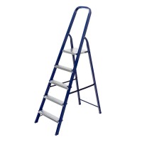 Стремянка, 5 ступеней, стальная, Сибртех (97845)