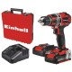Дрель аккумуляторная Einhell PXC TP-CD 18/50 Li BL, 18В,50Нм,патрон 13мм,2x2,0Ач,кейс (4513896)
