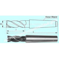 Фреза концевая d50,0х 75х200 к/х Р9 Z=8 КМ4
