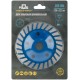Диск алмазный шлифовальный, посадочный диаметр 22,2 мм,Турбо узкие сегменты 125 мм (39519М)