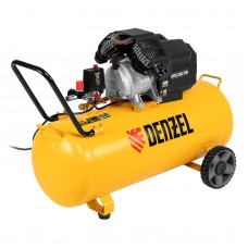 Компрессор воздушный DKV2200/100, Х-PRO 2.2 кВт, 400 л/мин, 100л Denzel (58079)