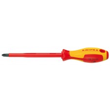 Отвёртка VDE Phillips PH4 x 200 мм, длина 320 мм, диэлектрическая (KN-982404)