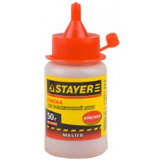 Краска для малярных разметочных шнуров 50 г, красная STAYER 0640-2_z01