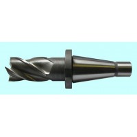 Фреза концевая d45,0х 63х198 к/х Р18 Z=6 хвостовик с конусом 7:24 - 40