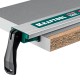 Направляющая шина CG-150, 1530 мм, зажимная KRAFTOOL 32235-1.5