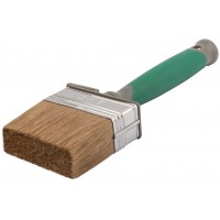 Макловица, 70% ПЭT/30% натуральная щетина, нерж. обжим, 2-К ручка, 70 х 30 мм (30-0591)