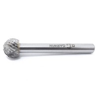 Борфреза сферическая 12x10x55 мм, VHM, DC, форма D (серия 900585) GARWIN INDUSTRIAL 900585-121055