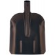 Лопата совковая без черенка, усиленная, с ребрами жесткости 225х270 мм (77204)