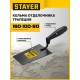 STAYER 160 х 100 х 80 мм, пластмассовая ручка, кельма отделочника (08250-1_z01)