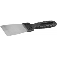 Шпатель стальной 80 мм, пластиковая ручка ЗУБР 10052-08