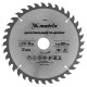 Пильный диск по дереву, 210 х 30 мм, 36 зубьев Matrix Professional (73290)
