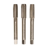 Набор метчиков ручных HSS DIN 352, 3 пр., Nr.1/Nr.2/Nr.3, M10 x 1.5 (ZA-10024)