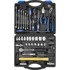 Универсальный набор инструмента 56 предм. 1/2+1/4 СИБИН 27765-H56