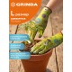 GRINDA COMFORT, L (9), садовые перчатки с прозрачным полиуретановым покрытием, зелёные, 13 класс (11290-L_z01)