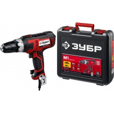 Дрель-шуруповерт сетевая 400 Вт 40 Н·м кейс ЗУБР ДШ-М1-400-2 К