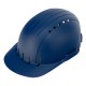 Каскетка защитная Стиль, пластиковая, синяя Сибртех (89170)