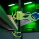 Струбцина F-образная, быстрозажимная, 200 х 70 х 420 мм, пластиковый корпус, фиксатор, двухкомпонентная рукоятка Сибртех (20564)