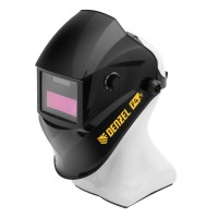 Щиток защитный лицевой (маска сварщика) F4, см. окно 90х35, DIN4/9-13// Denzel (89715)