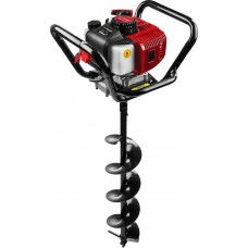 Мотобур (бензобур) d 60-200 мм 52 см? 1 оператор шнек в комплекте ЗУБР МБ1-200 Н