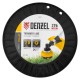 Леска для триммера двухкомпонентная круглая, 2,0мм х 276м, на DIN катушке EXTRA CORD Denzel (96807)