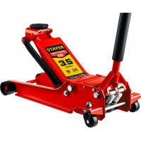 Домкрат подкатной универсальный 3.5 т, 98 - 535 мм для СТО F-37 RED FORCE Professional STAYER 43158-3.5