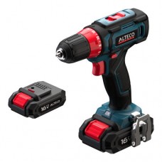Аккумуляторная дрель шуруповёрт CD 16-30 2х1,5 Ah ALTECO, шт (95731)