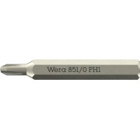 851/0 Micro Phillips Бита крестовая, PH 1 x 30 мм, хвостовик шестигранный 5/32