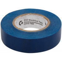 Изолента ROLLIX ПВХ 19 мм x 0,15 мм х 20 м, синяя (11031)