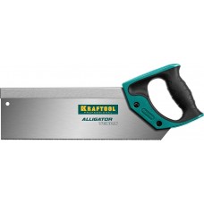 Ножовка с обушком для стусла Alligator Tenon 15, 300 мм KRAFTOOL 15228-30