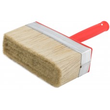 Макловица, 70%ПЭT/30% натур. щетина, нерж. обжим, красная пласт. ручка, 150 х 50 мм (30-0585)