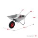 Садовая тачка MX-1, 65 л, 90 кг, одноколесная, оцинкованная сталь MIRAX 39900