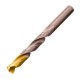 Набор сверл по металлу, 1-13 мм, Р6М5К8-TiN, Golden Tip, 25 шт Denzel (723010)