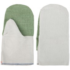 Рукавицы х/б с брезентовым наладонником (12462)