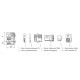 Ввод кабельный латунный MGM 16 (4-8 мм) (Fortisflex) (68116)