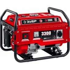 Генератор бензиновый 3300 Вт ЗУБР СБ-3300