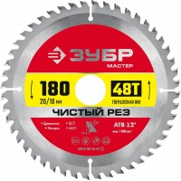 Диск пильный по дереву Чистый рез 180 x 20/16 мм, 48Т ЗУБР 36914-180-20-48_z01