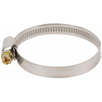 Хомут обжимной (нержавеющая сталь со сваркой) 40-60 мм (64285)