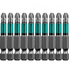 Биты Optimum PZ3, 50 мм, 10 шт KRAFTOOL 26124-3-50-10