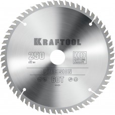 Пильный диск по дереву Precision, 250 х 32 мм, 60Т KRAFTOOL 36952-250-32