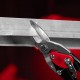 Ножницы по металлу, 250 мм, левый рез, сталь CRMO, двухкомпонентные рукоятки, PRO Matrix (78326)