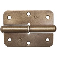 Петля карточная ПН-85 левая 85 x 41 x 2.5 мм, цвет бронзовый металлик 37645-85L