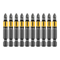 Бита PH2х50, сталь S2, цилиндр., 10 шт. Е 6,3 Denzel (11641)