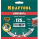 Алмазный диск LASER-UNIVERSAL, 125 мм (22.2 мм, 10?2.4 мм) KRAFTOOL 36680-125
