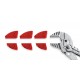 Сменные защитные накладки на губки Vise-Wrench, для клещей 300 мм, набор из 3-х пар KRAFTOOL 22069-S3
