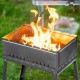 Мангал облегченный с ребрами жесткости 500 х 300 х 500 мм, Camping Palisad (69544)