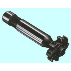 Фреза для пазов сегментных шпонок 25х6,0х 65мм ц/х Р6АМ5 Z=8 CNIC