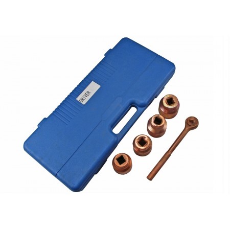 Набор головок торцевых, шестигранные, N2 10-32 мм омеднение 