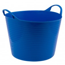 Ведро гибкое сверхпрочное, 40 л, синее, Сибртех (67508)