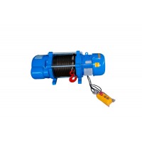 Лебедка TOR ЛЭК-1000 E21 (KCD) 1000 кг 380 В с канатом 70 м (T) (1026484)