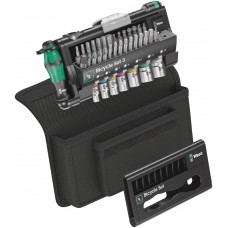 Набор бит, головок, трещотки 8001 A Zyklop Mini и рукоятки-битодержателя Set 3, 41 пр. Bicycle WE-004172